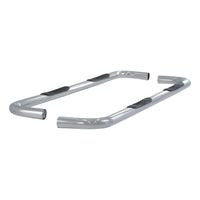 3" Round Polished Stainless Side Bars Select Dodge Ram 2500 3500