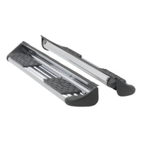 Polished Stainless Steel Side Entry Steps Select Toyota Tundra Double Cab