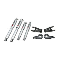 BELLTECH 766SP LOWERING KITS  Front And Rear Complete Kit W/ Street Performance Shocks 1992-1999 Chevrolet Tahoe/Yukon (2DR) 1 in. or 3 in. F/1 in. R drop W/ Street Performance Shocks