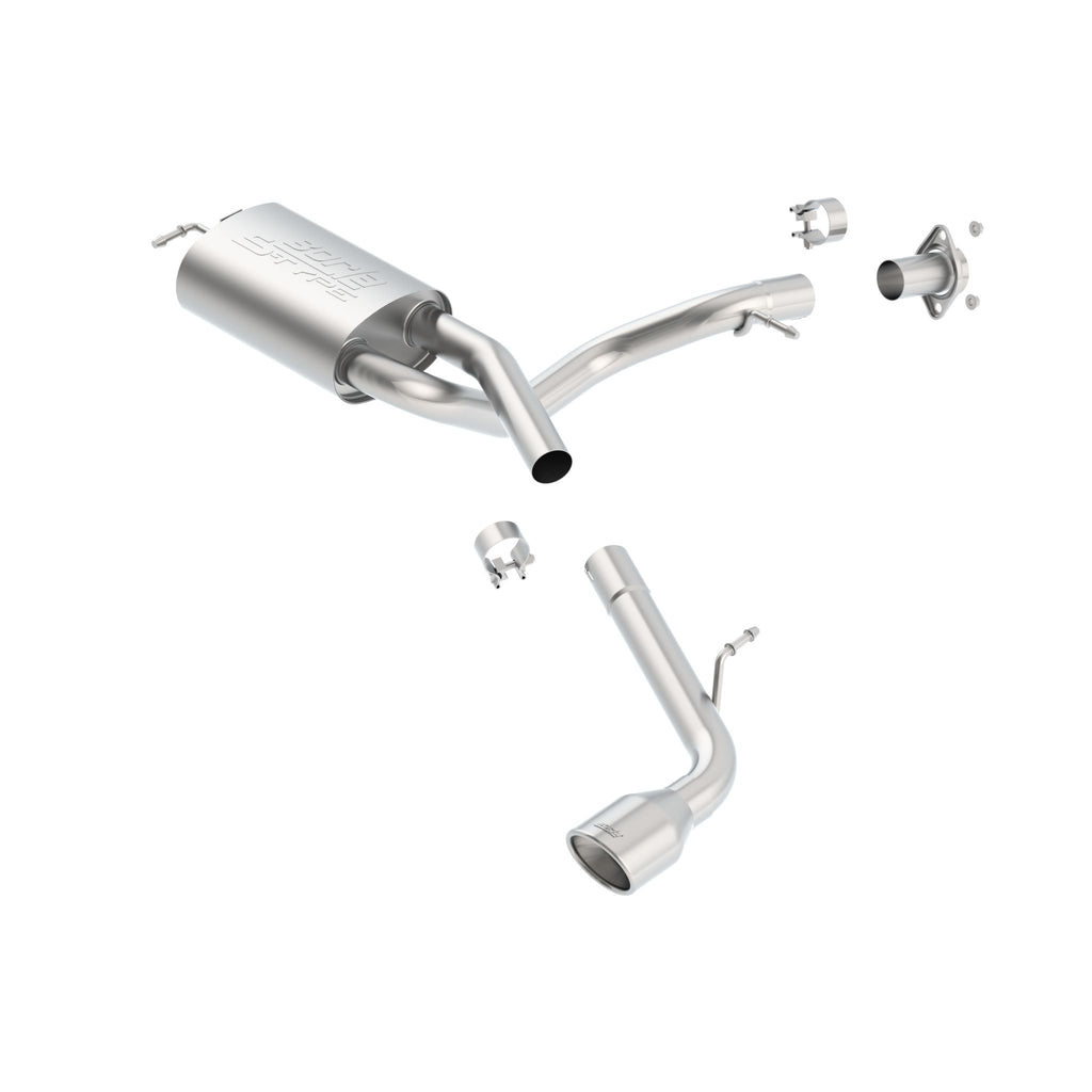 Borla 11743 | Borla S-Type Axle-Back Exhaust System for 2005-2010 Scion TC 2.4L 4 Cyl. Automatic; Manual Transmission; Front Wheel Drive (FWD) 2-Door.