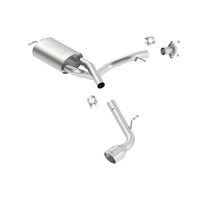 Borla 11743 | Borla S-Type Axle-Back Exhaust System for 2005-2010 Scion TC 2.4L 4 Cyl. Automatic; Manual Transmission; Front Wheel Drive (FWD) 2-Door.