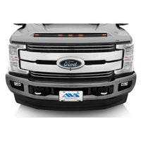 Auto Ventshade 753135-UX Aeroskin LightShield Color Hood Protector Ingot Silver for 2017-2019 Ford F-250/350/450