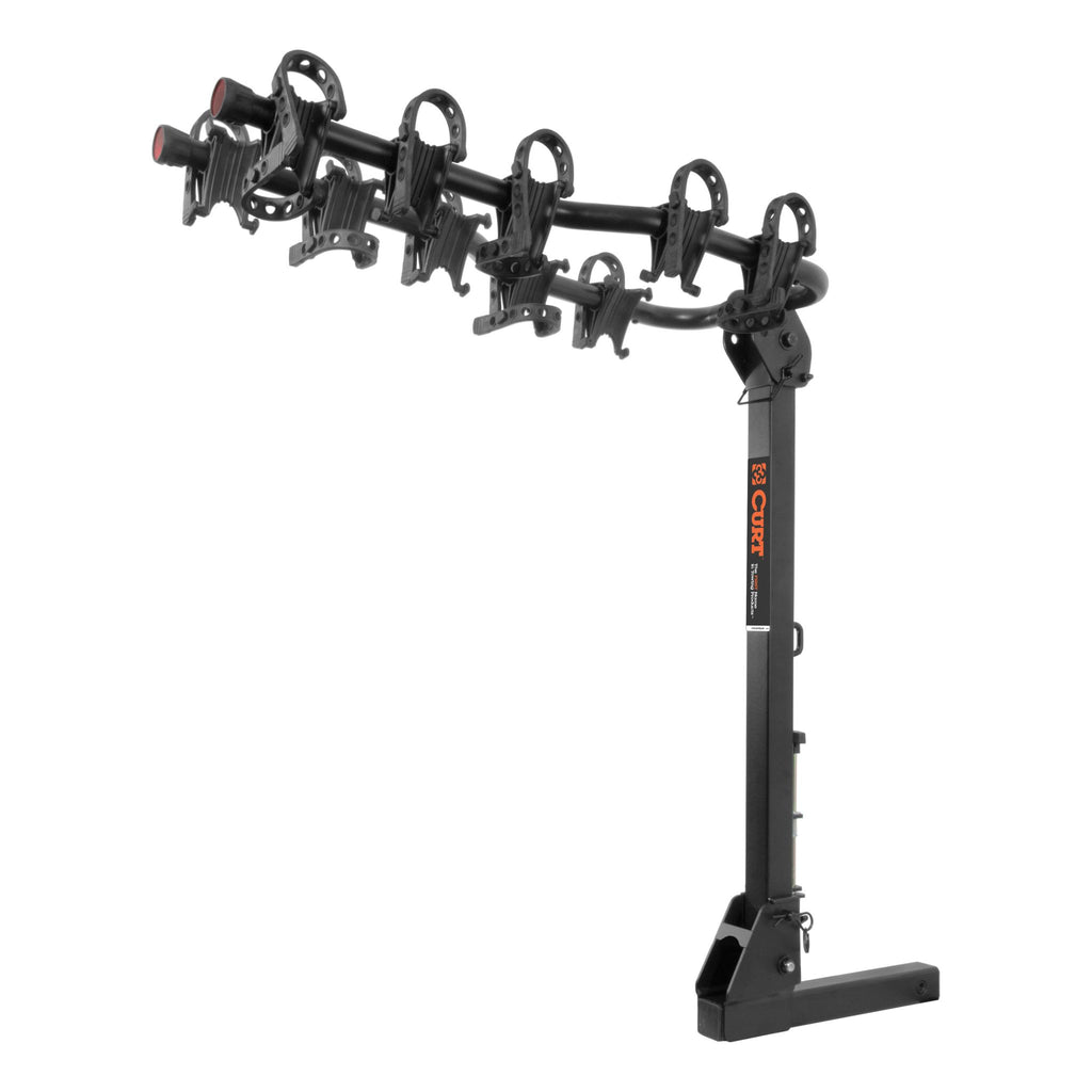 Premium Hitch-Mounted Bike Rack (5 Bikes 2" Shank)