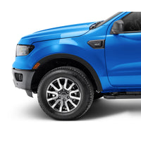 Bushwacker 20123-02 Black OE-Style Smooth Finish Front Fender Flares for 2019-2022 Ford Ranger