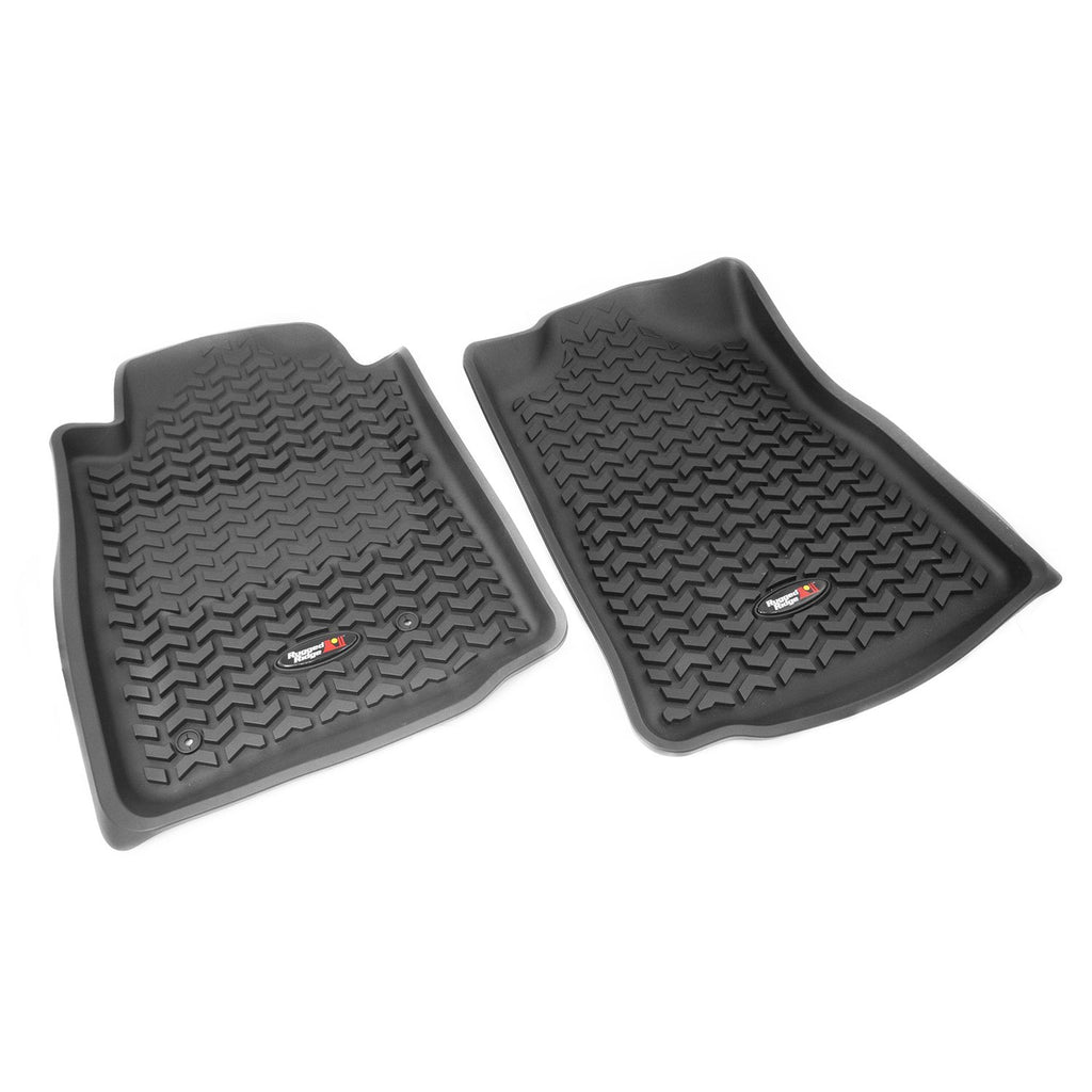 Rugged Ridge 82904.20 | Floor Liners, Front, Black; 08-11 Toyota Sequoia/Tundra