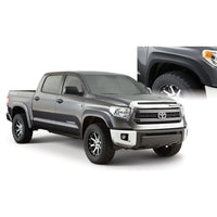 Bushwacker 30919-02 Black Extend-A-Fender Style Smooth Finish 4-Piece Fender Flare Set for 2014-2021 Toyota Tundra
