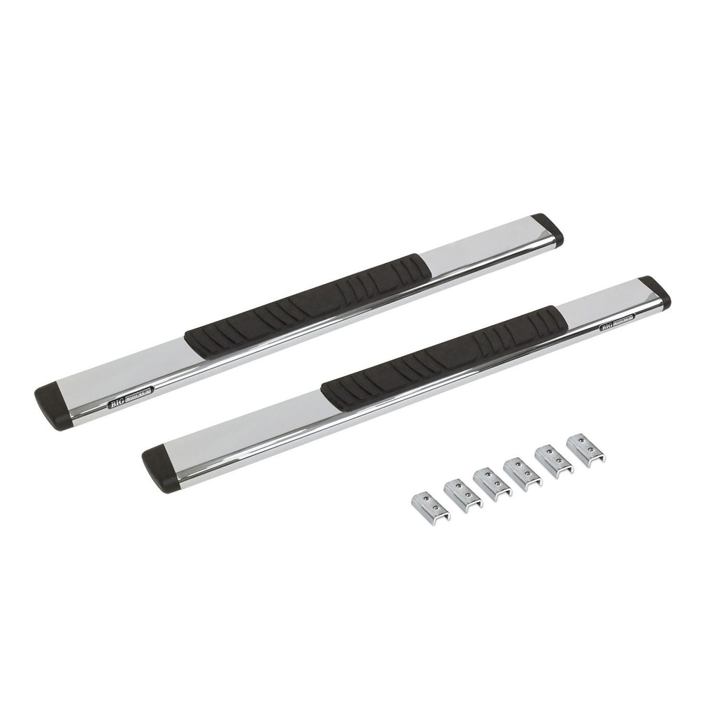 Go Rhino - 685404552PS - 5in OE Xtreme Low Profile SideSteps Kit - Stainless Steel + Brackets