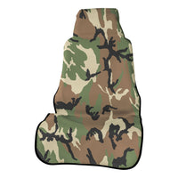 Seat Defender 58" x 23" Removable Waterproof Camo Bucket Seat Cover