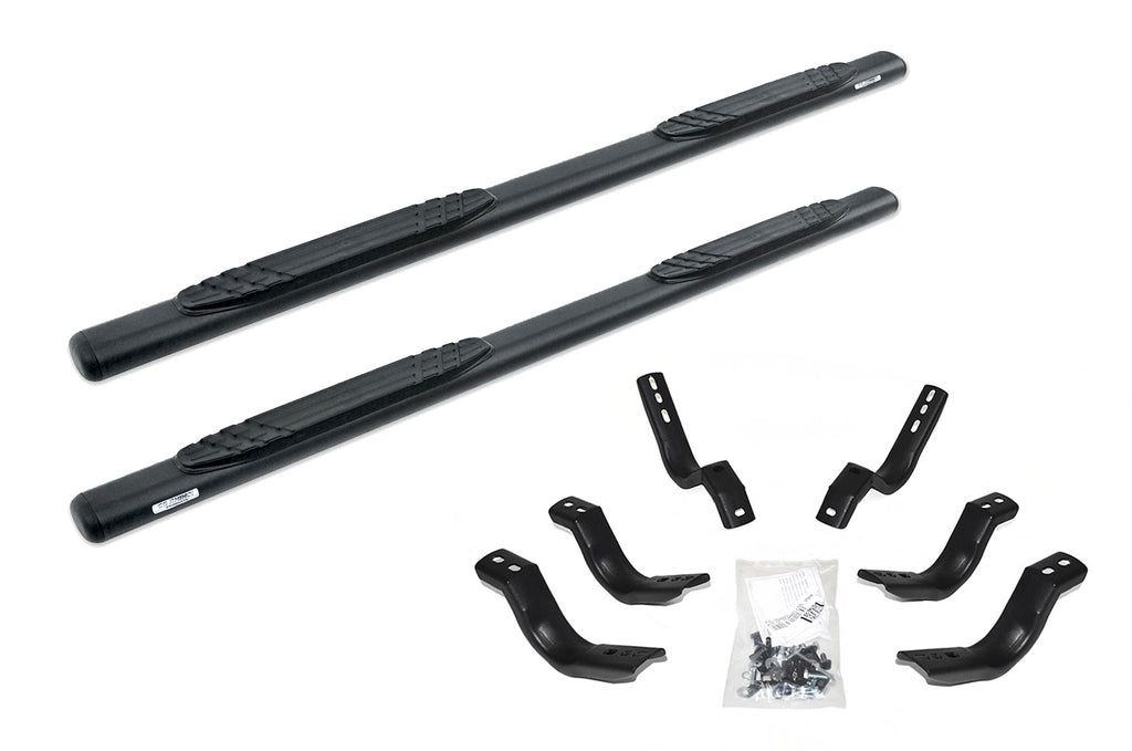 Go Rhino - 640071T - 4in OE Xtreme SideSteps - 71in Long - Textured black powder coat - Bars Only