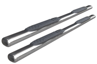 Go Rhino - 104450673PS - 1000 Series 4in Oval Side Steps Polished stainlessStainless 73in long