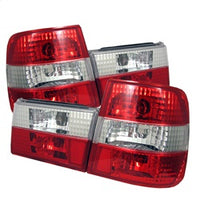 ( Spyder ) - Euro Style Tail Lights - Red Clear