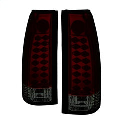 ( Spyder ) - LED Tail Lights - Red Smoke