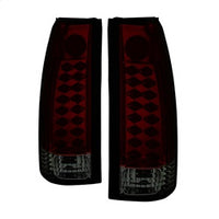 ( Spyder ) - LED Tail Lights - Red Smoke