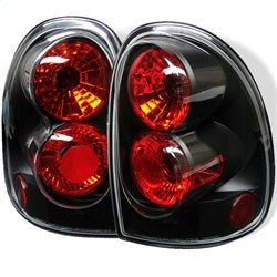 ( Spyder ) - Euro Style Tail Lights - Black