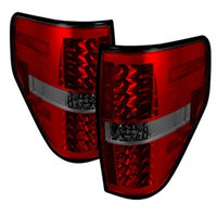 ( Spyder ) - LED Tail Lights - Red Smoke