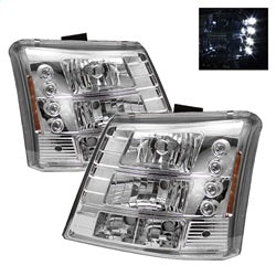 ( Spyder ) - Crystal Headlights - Chrome
