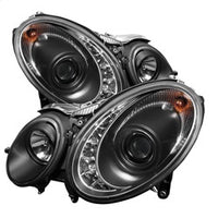 ( Spyder ) - Projector Headlights - Halogen Model Only ( Not Compatible With Xenon/HID Model ) - DRL - Black - High H7 (Included) - Low H7 (Included)
