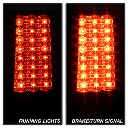 ( Spyder ) - LED Tail Lights - Black