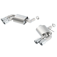 Borla 11920 | Borla S-Type Axle-Back Exhaust System for 2016-2021 Chevrolet Camaro SS 6.2L V8 Automatic; Manual Transmission; 2-Door Equipped With Dual Mode Exhaust (NPP) Or Dual Split Rear Exit Bumper But Does NOT Include Valves.