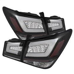 ( Spyder ) - Light Bar LED Tail Lights - Black