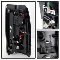 ( Spyder ) - LED Tail Lights - Black Smoke