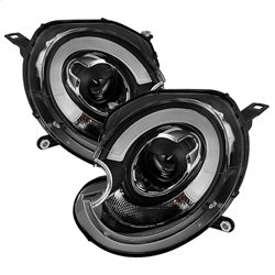 ( Spyder ) - Projector Headlights - Xenon/HID Model Only ( Not Compatible With Halogen Model ) - DRL - Black