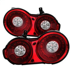 ( Spyder ) - LED Tail Lights - Red Clear