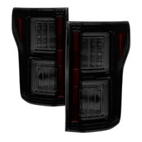 ( Spyder ) - Light Bar LED Tail Lights - Black Smoke