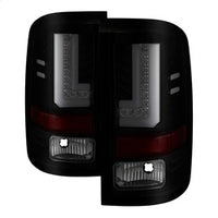 ( Spyder ) - Light Bar LED Tail Lights - Black Smoke