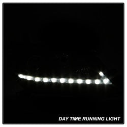 ( Spyder ) - Projector Headlights - Halogen Model Only ( Not Compatible with Xenon/HID Model ) - DRL LED - Black