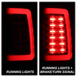 ( Spyder ) - LED Tail Lights - LED Model only - Black