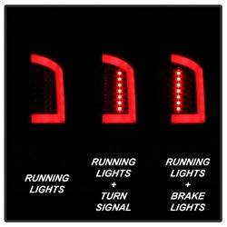 ( Spyder ) - Tail Lights - Black Smoke