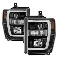 ( Spyder ) - Version 2 Projector Headlights - Light Bar DRL - Black
