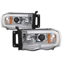 ( Spyder ) - Version 2 Projector Headlights - Light Bar DRL - Chrome