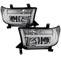 ( Spyder ) - Version 2 Projector Headlights - Light Bar DRL - Chrome