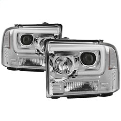 ( Spyder ) - Version 2 Projector Headlights - Light Bar DRL - Black