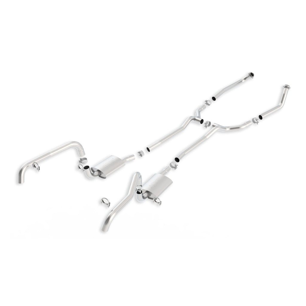Borla 100414 | Borla S-Type Manifold-Back Exhaust System for 1967-1969 Chevrolet Camaro 396 CID V8 Automatic and Manual Transmission Rear Wheel Drive 2-Door.