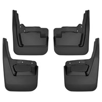 Husky Liners 58276 | Husky Liners Front and Rear Mud Guard Set, Fits 19-C SIERRA 1500 FRONT AND REAR MUD GUARD SET CUSTOM MUD GUARDS BLACK
