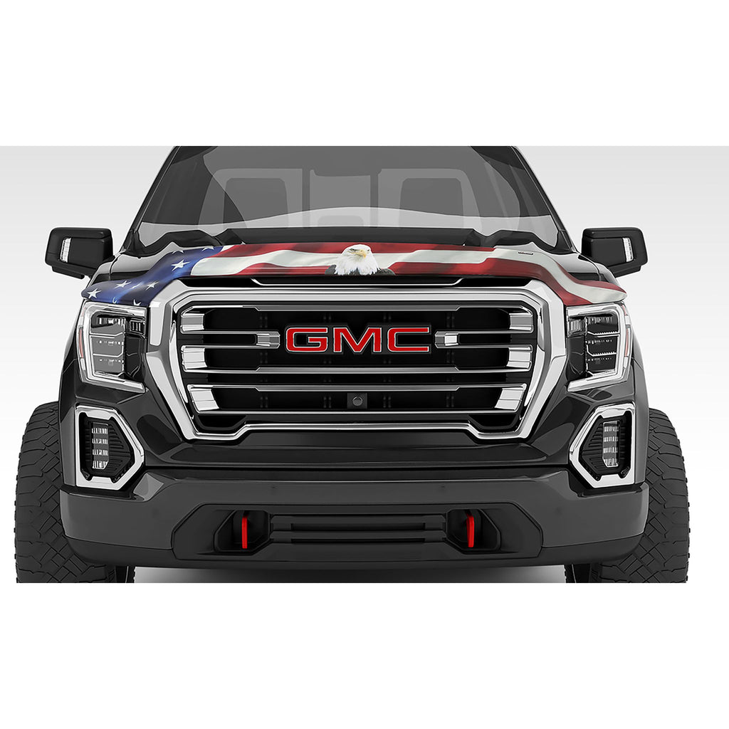 Stampede 2057-30 Vigilante Premium Hood Protector American Flag w/Eagle for 2015-2020 GMC Canyon