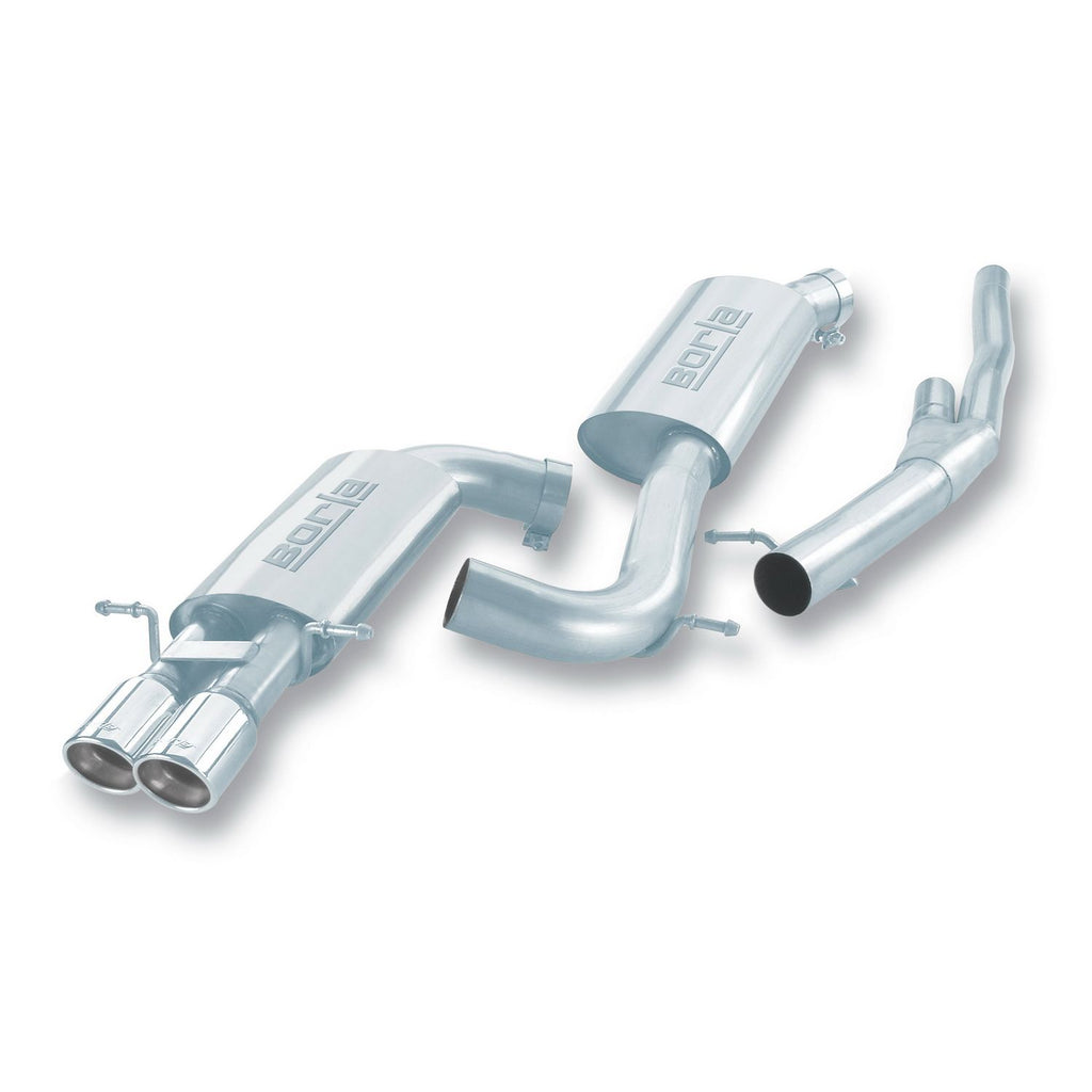 Borla 14902 | Borla S-Type Cat-Back  Exhaust System for 2000-2002 Audi B5 S4 Quattro2.7T V6 Turbo Automatic and Manual Transmission; AWD; 4-Door.