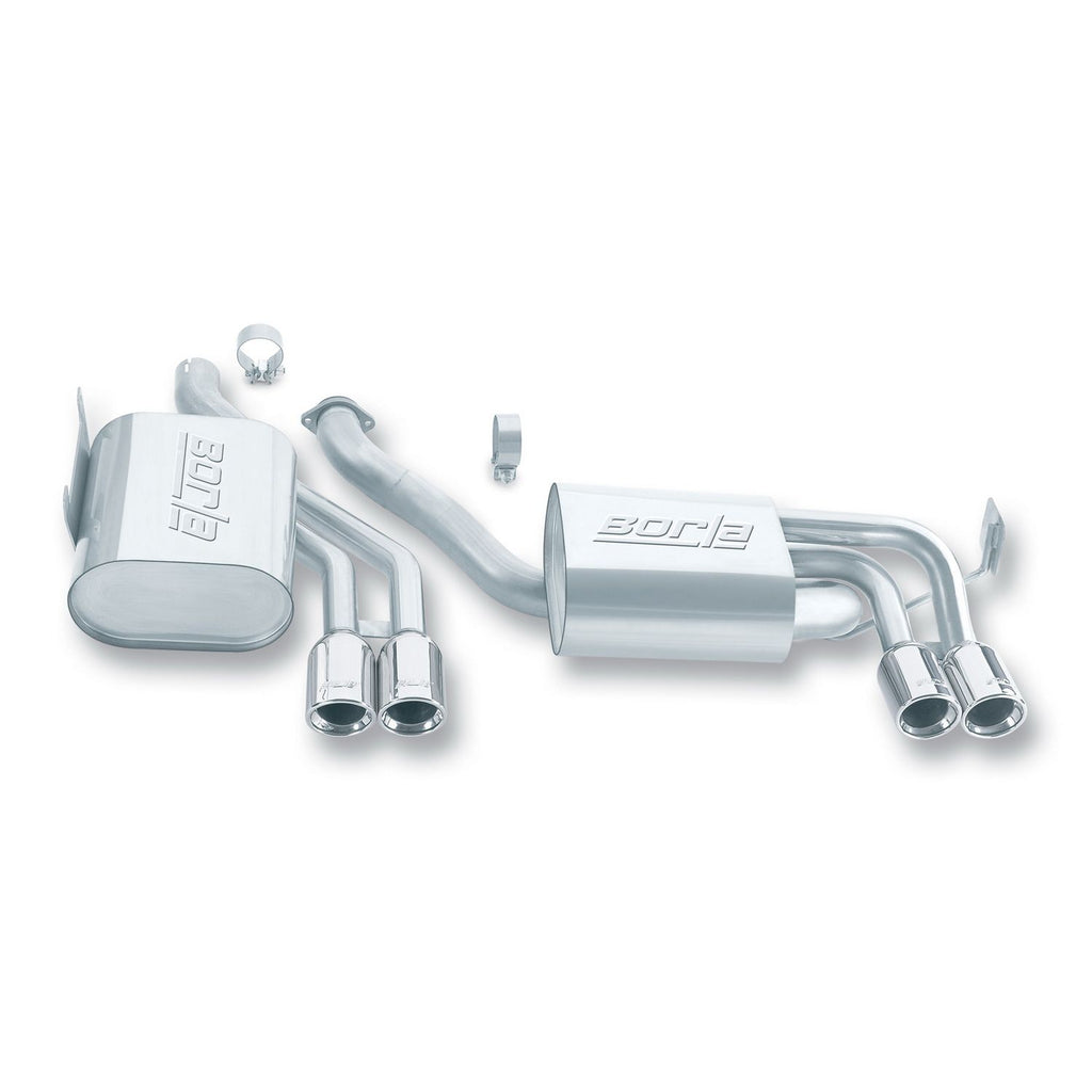 Borla 140034 | Borla S-Type Cat-Back  Exhaust System for 2001-2006 BMW E46 M3 Coupe; Convertible 3.2L 6 Cyl. Automatic and Manual Transmission Rear Wheel Drive (RWD) 2-Door.