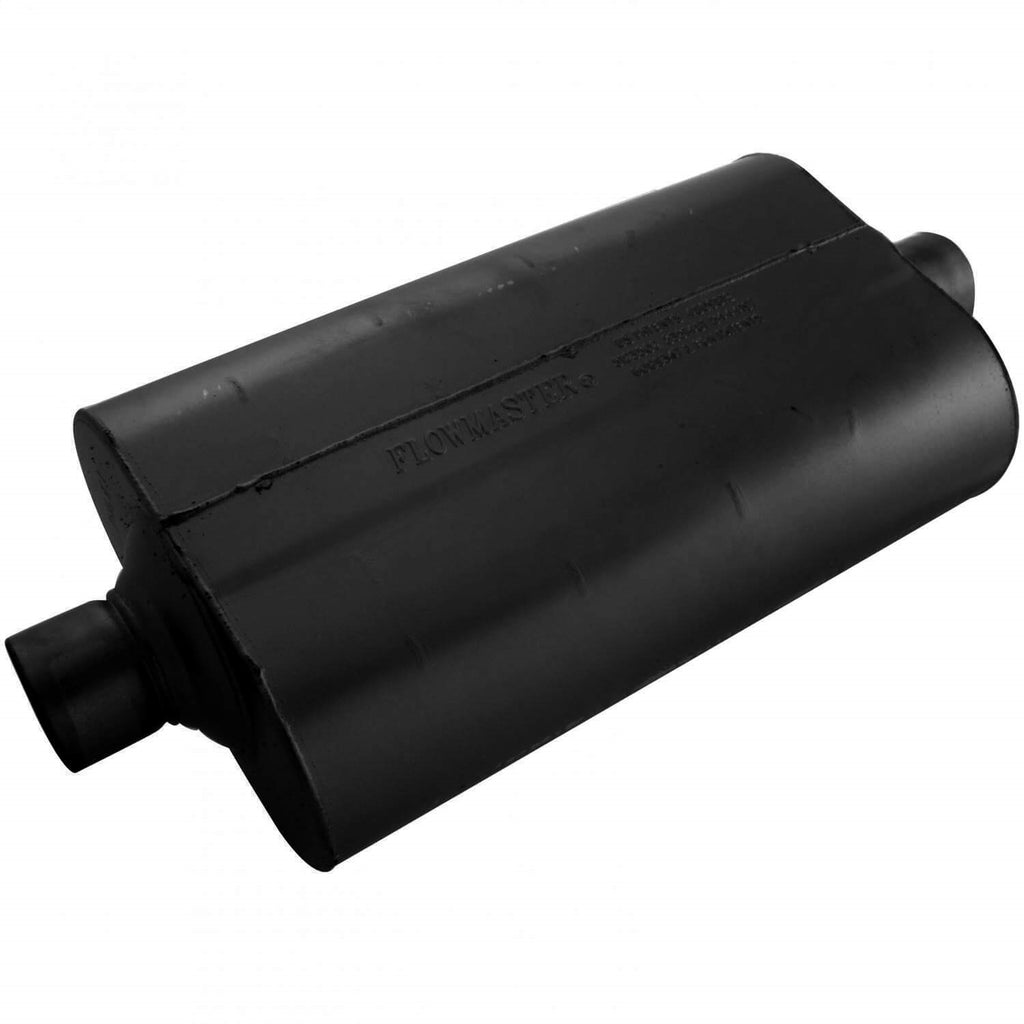 Flowmaster 52555 Super 50 Muffler - 2.50 Center In / 2.50 Center Out - Mild Sound