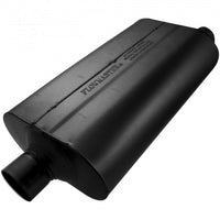 Flowmaster 52557 Super 50 Muffler - 2.50 Center In / 2.50 Offset Out - Mild Sound