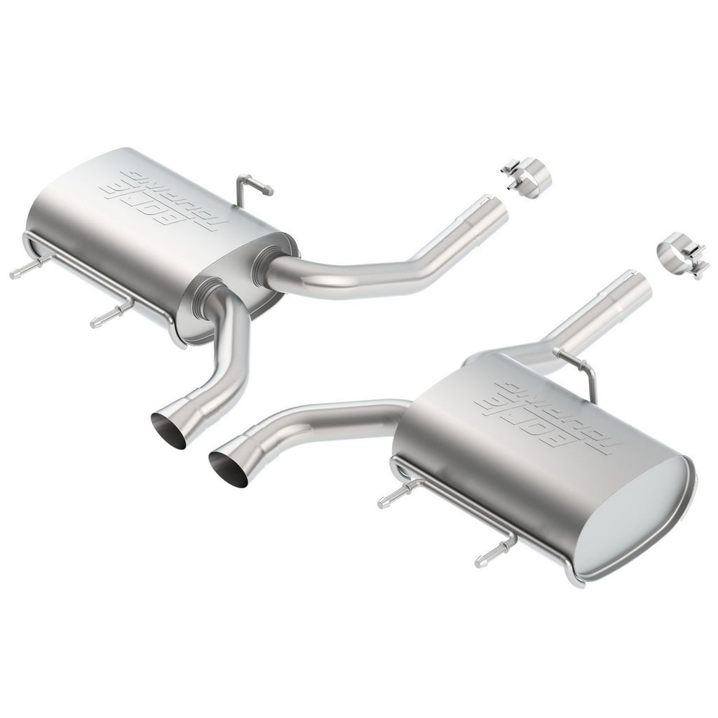 Borla 11824 | Borla Touring Axle-Back Exhaust System for 2011-2014 Cadillac CTS Coupe 3.6L V6 Automatic Rear Wheel Drive (RWD)/; AWD;  2-Door.