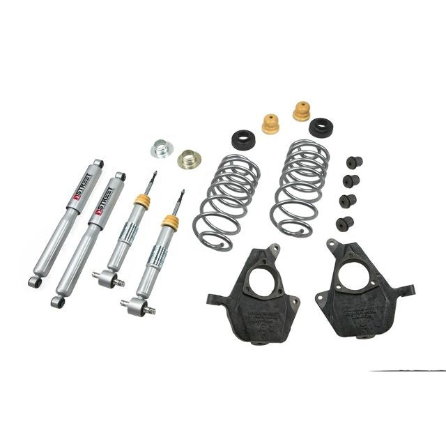 BELLTECH 739SP LOWERING KITS  Front And Rear Complete Kit W/ Street Performance Shocks 2007-2014 Chevrolet Tahoe/Suburban/Yukon (w/out Factory Autoride 2WD/4WD) 2 in. F/3 in. or 4 in. R drop W/ Street Performance Shocks