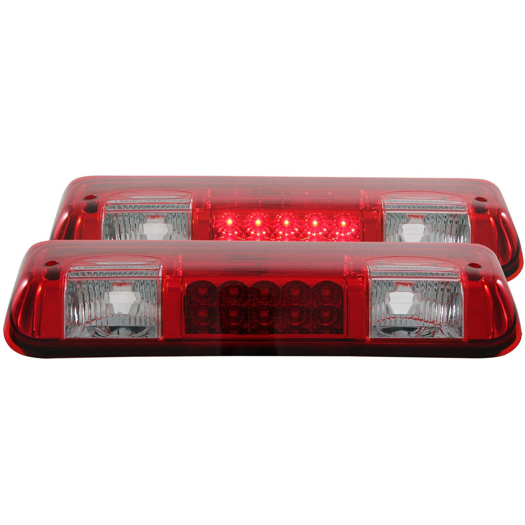 ANZO USA-531003 | Third Brake Light Assembly; LED; Red/Clear Lens;