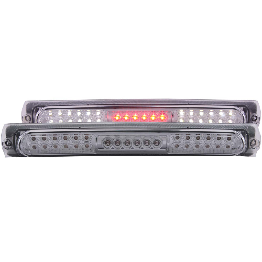 ANZO USA-531036 | Third Brake Light Assembly; LED; Clear Lens; Chrome Housing;