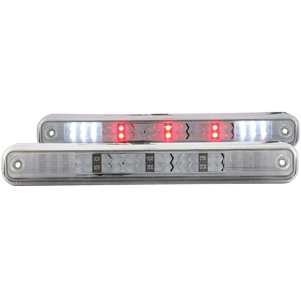 ANZO USA-531064 | Third Brake Light Assembly; LED; Clear Lens; Chrome Housing; B-Series;