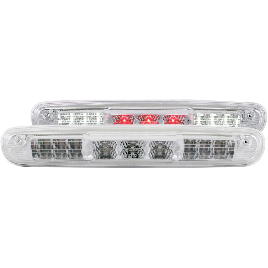 ANZO USA-531066 | Third Brake Light Assembly; LED; Clear Lens; Chrome Housing; B-Series;
