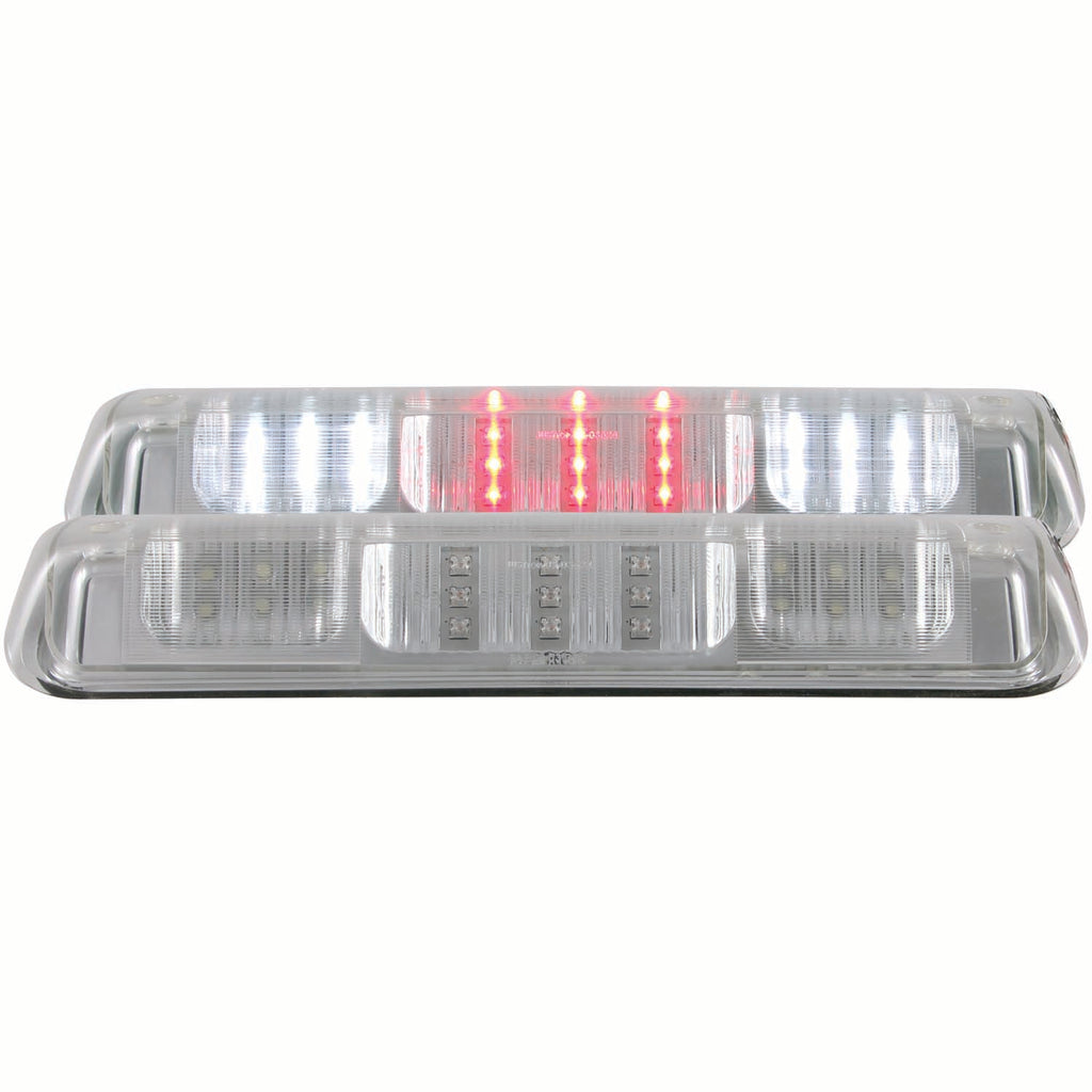 ANZO USA-531088 | Third Brake Light Assembly; LED; Clear Lens; Chrome Housing; B-Series;